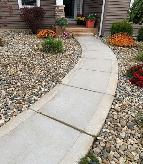 Service sidewalk